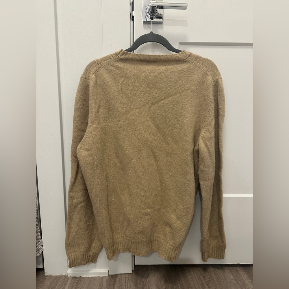 Burberry Camel Crewneck Sweater - Picture 2 of 5